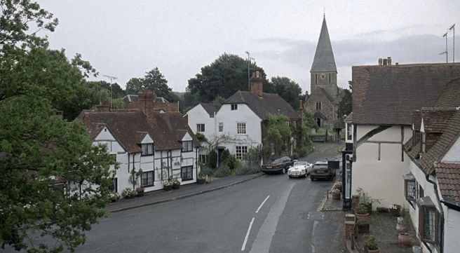 the wedding date town